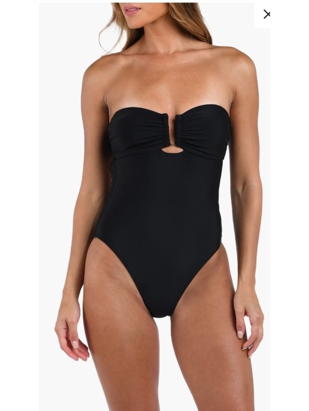 Emilia Bandeau One-Piece Swimsuit-M